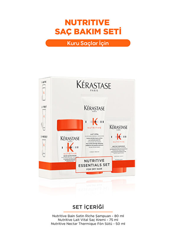 Kerastase Nutritive Kuru Saçlar İçin Nemlendirici Saç Bakım Seti - 2