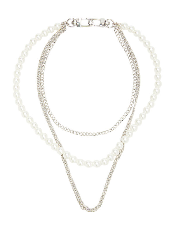 Beymen Club Silve İncili Kadın Kemer Aksesuarı - 1