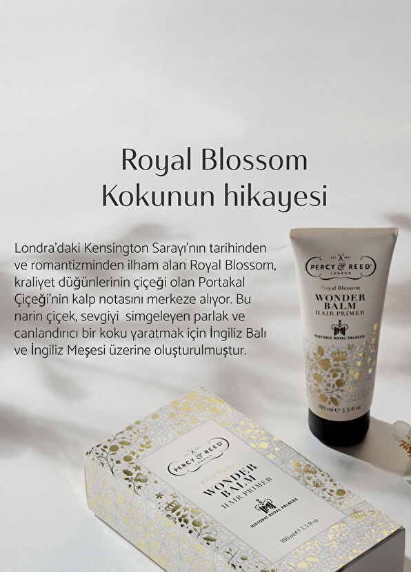 Percy & Reed Royal Blossom Elektriklenme Önleyici Saç Bakım Balmı 100 ml - 3