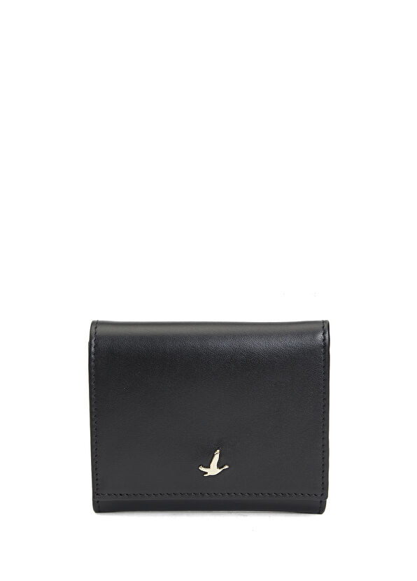 Beymen Club Siyah Kadın Deri Cüzdan - 1
