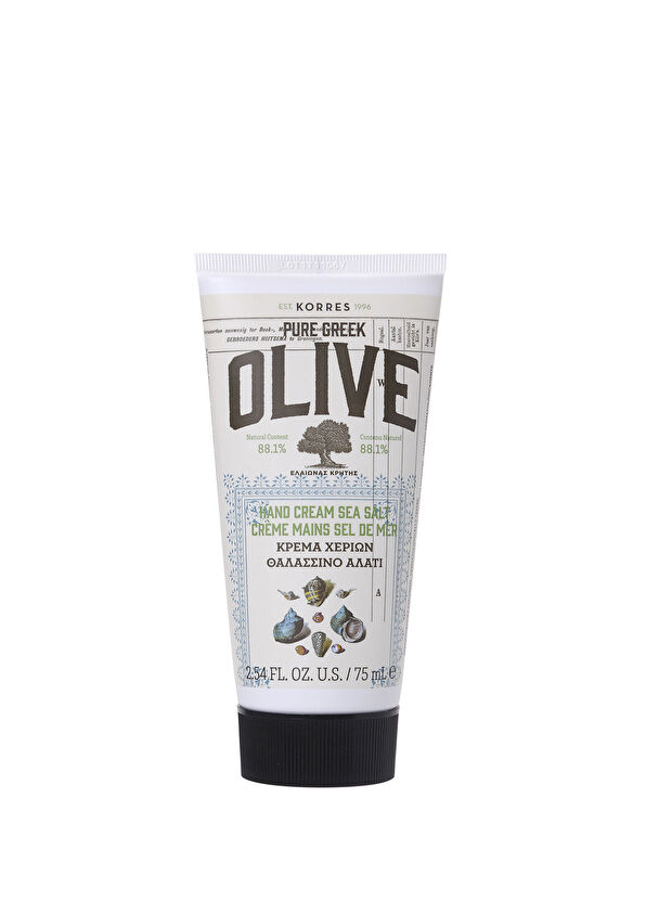 Korres Pure Greek Olive Sea Salt Pure Olive Oil Hand Cream 75 ml - 1