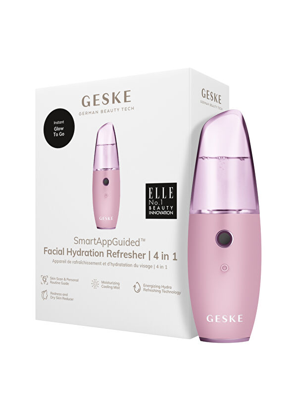 Geske Facial Hydration Refresher Pembe 4'ü 1 Arada Yüz Nemlendirici Tazeleyici Cilt Bakım Cihazı - 3