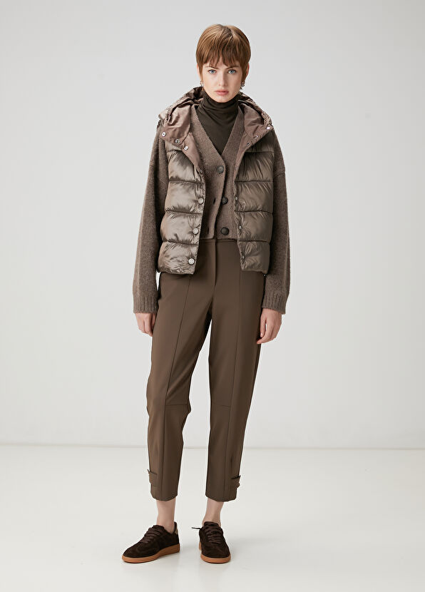 Beymen Club Mink Crop Knitwear Cardigan - 2