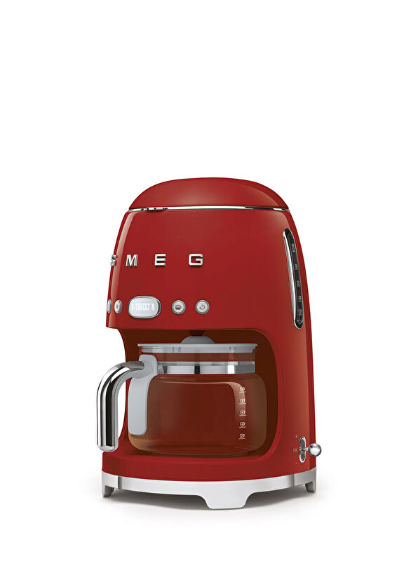 Smeg 50s Style Red Filter Coffee Machine - 3