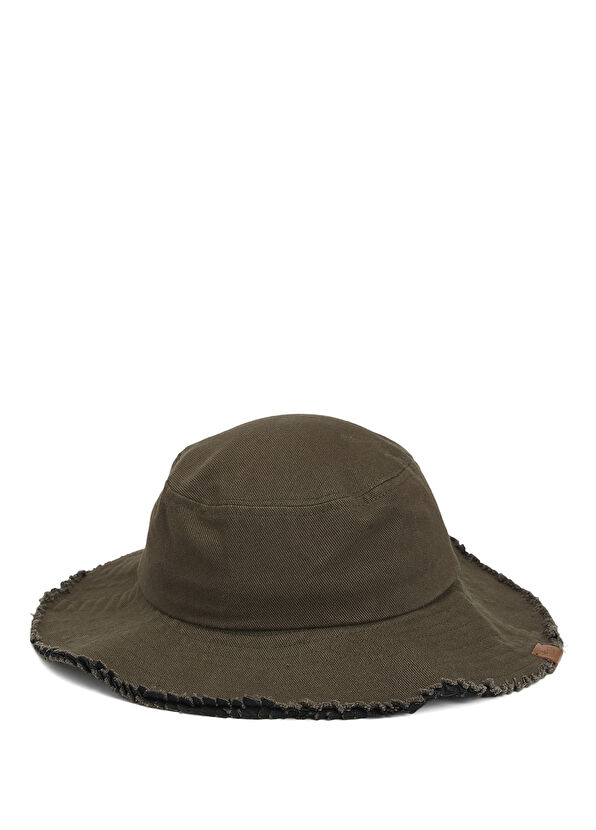 Beymen Club Haki Püsküllü Kadın Şapka - 1