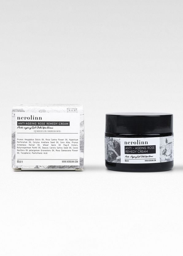 Nerolinn Anti-Ageing Rose Remedy Cream Rose Extract Firming Revitalizing Face Cream 60 gr - 2