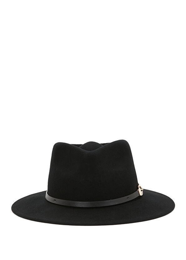 Beymen Club Black Band Detailed Women's Wool Hat - 1