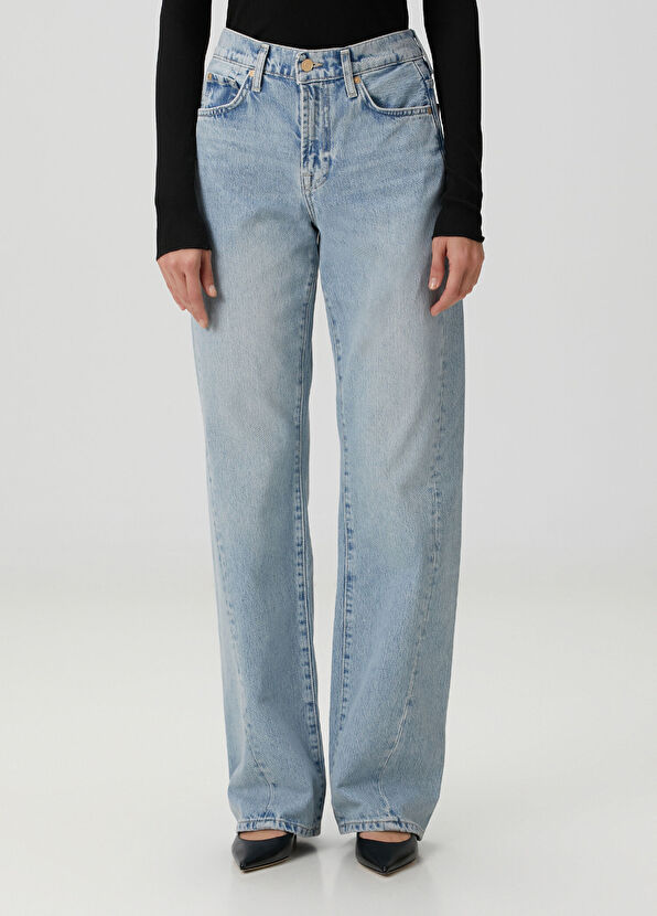 Mavi Straight Leg Jean Pantolon - Görsel 3