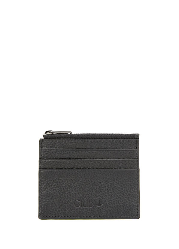 Beymen Club Black Men's Leather Business Card Holder - 2