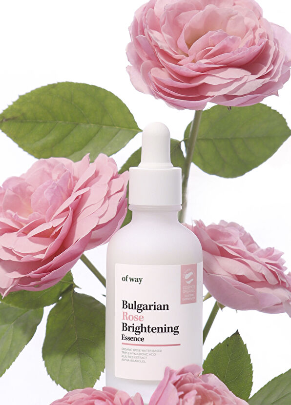 Of Way Bulgarian Rose Brightening Essence Leke Önleyici ve Parlatıcı %50 Organik Gül Sulu Besleyici Essence Cilt Serumu 50 ml - 2