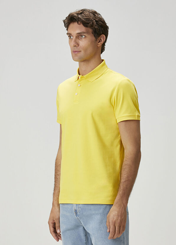Beymen Collection Sarı Polo Yaka T-shirt - 4