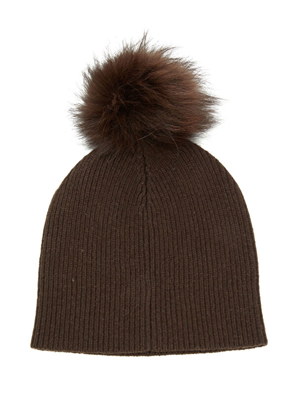 Beymen Club Brown Women's Wool Beanie - 3
