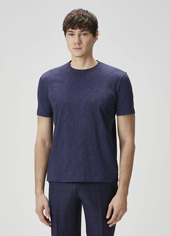 Etro Navy Blue T-Shirt - 1
