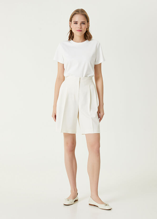 Beymen Club Kırık Beyaz T-shirt - 3