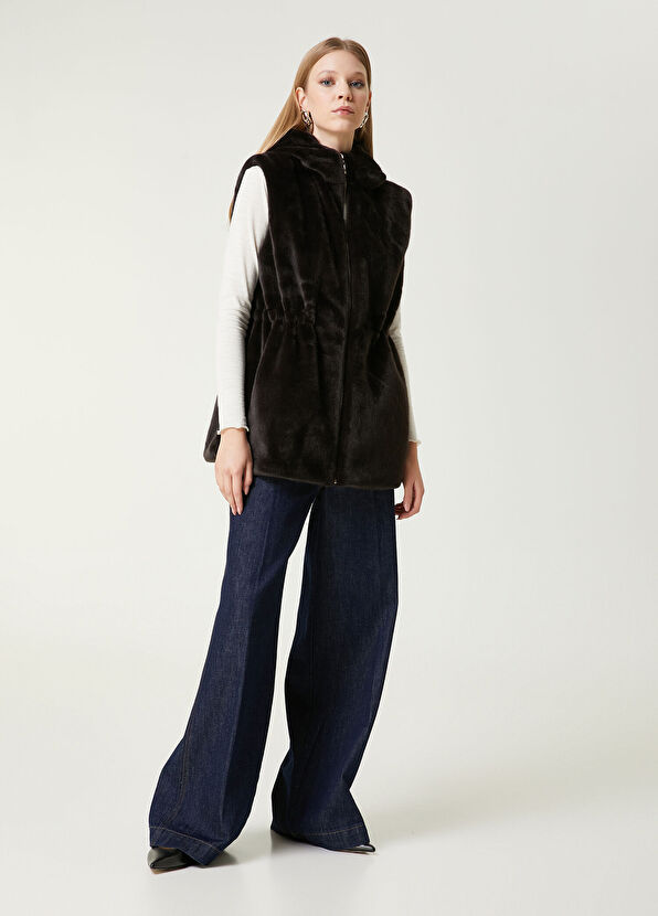 Beymen Club Brown Hooded Vest - 2