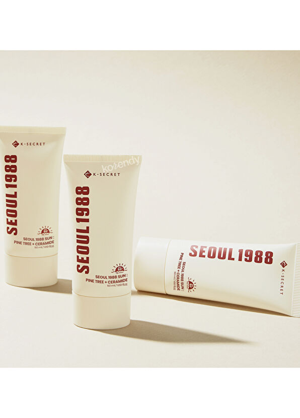 K-Secret Seoul 1988 Sun Pine Tree + Ceramide Çam Özlü ve Seramidli Anti-Aging Destekli Güneş Kremi SPF 50+ PA++++ 50 ml Güneş Kremi - 2