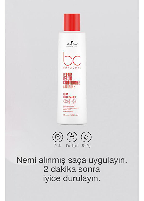 Bonacure BC Clean Repair Conditioner for Damaged Hair 200 ml - 3