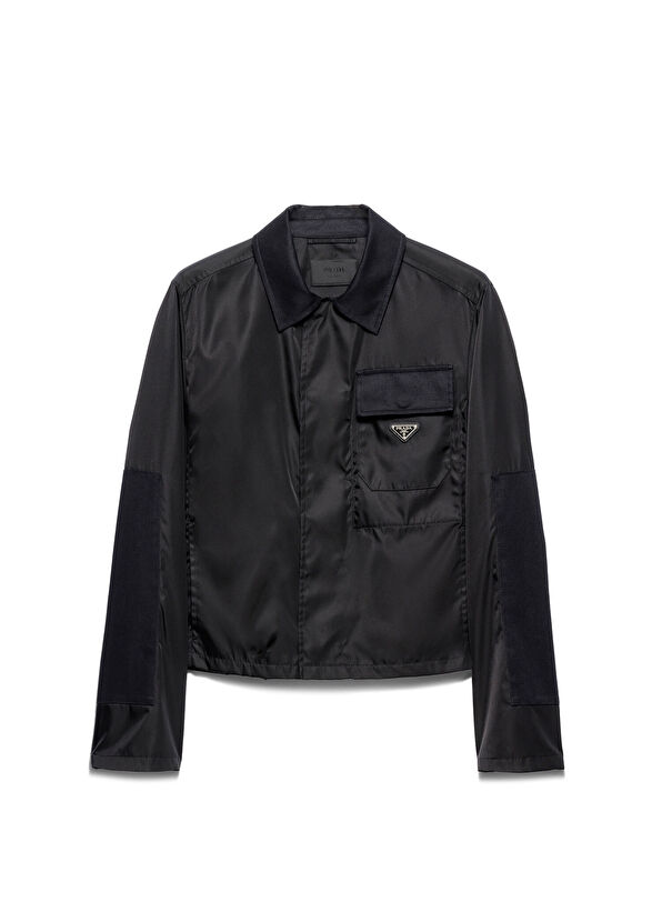 Prada Siyah Re-Nylon Erkek Ceket - 1