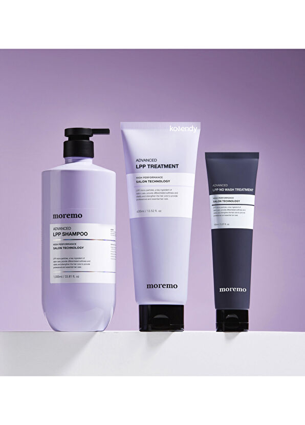 Moremo Advanced LPP Concentrated Repair Salon Shampoo for Very Damaged Hair 490 ml - 4