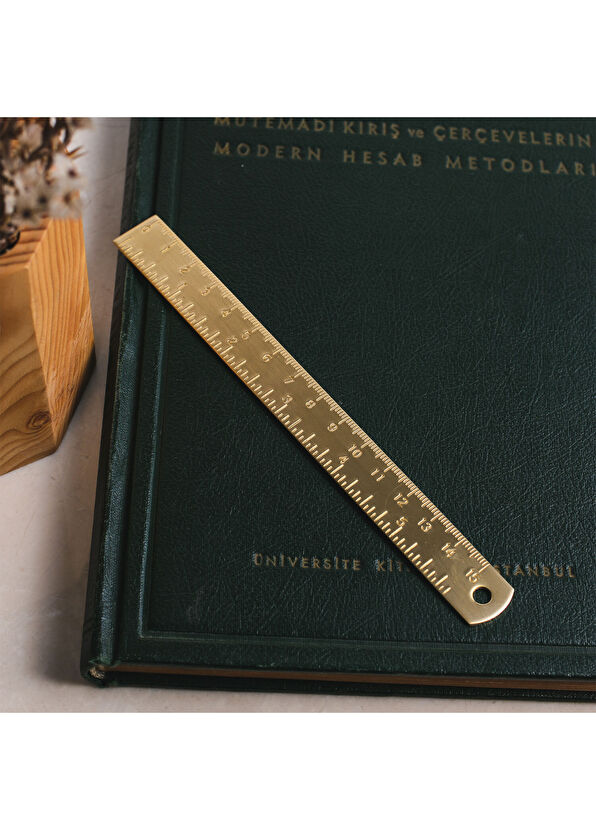 Roarcraft Brass Ruler Measuring Tool - 2