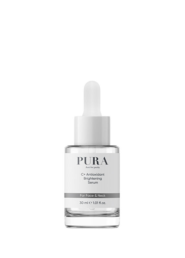 PURA Just for purity C Vitamini Leke ve Renk Eşitsizliğinde Etkili Aydınlatıcı Cilt Serumu 30 ml - 1