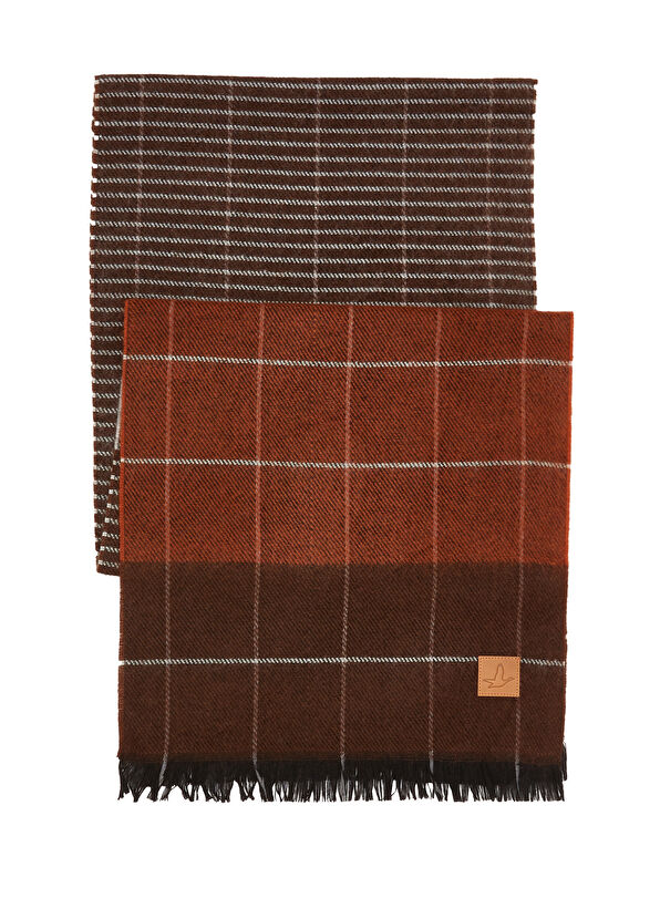 Beymen Club Patterned Men's Scarf - 1