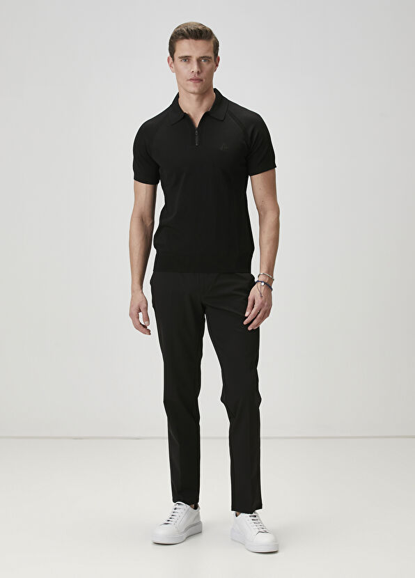 Beymen Club Black Polo Sweater - 3