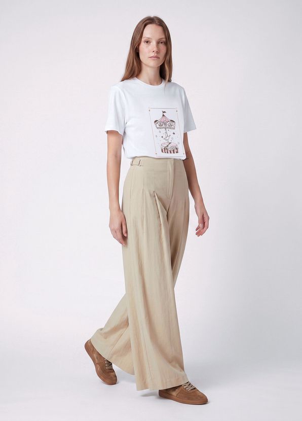 Beymen Club Kırık Beyaz Atlı Karınca Baskılı T-shirt - 2