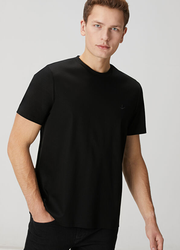 Beymen Club Siyah Basic T-shirt - 2