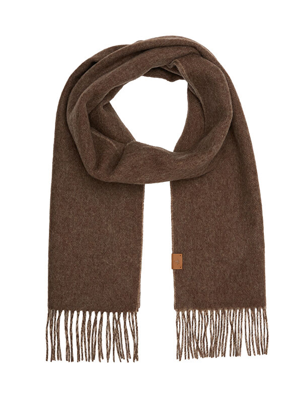 Beymen Club Vizon Krem Erkek Yün Kaşmir Karışımlı Atkı - 2