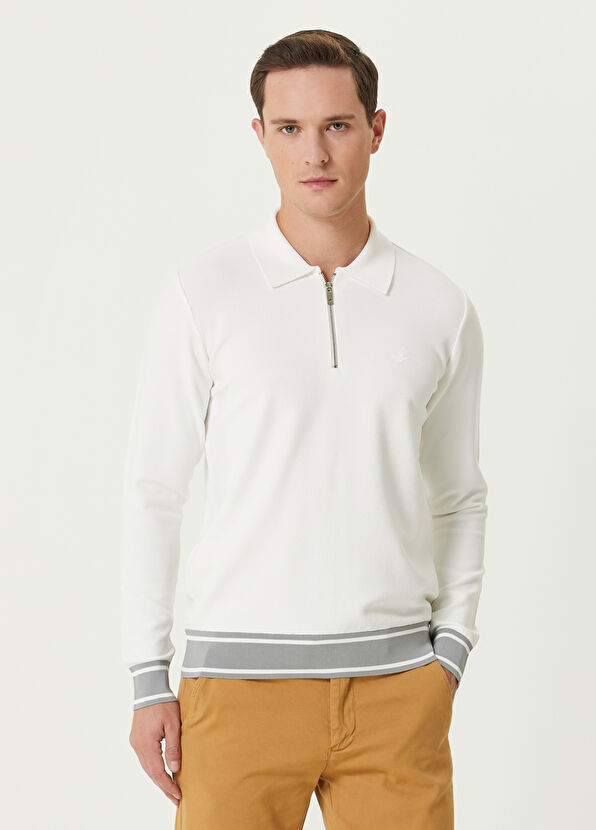 Beymen Club Ekru Polo Kazak - 1