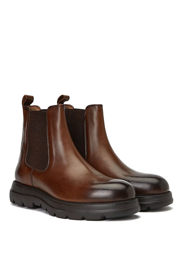 Beymen Club Dark Brown Men's Leather Boots - 2