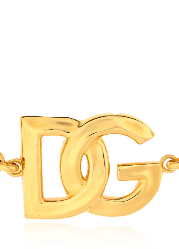 Dolce&Gabbana Gold Logo Detaylı Kadın Bileklik - 2