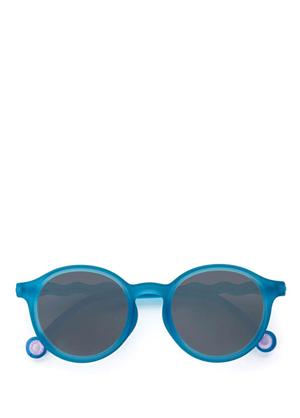 Olivio & Co Classic Oval Reef Blue Unisex Children's Sunglasses - 2