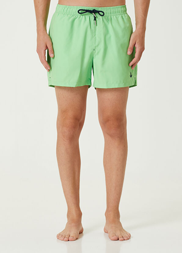 Beymen Club Yeşil Beli Kordonlu Mayo - 2