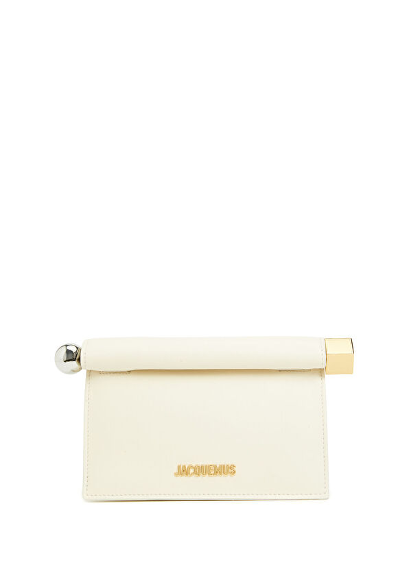 The Rond Carré Beyaz Kadın Deri El Portföyü - Görsel 2