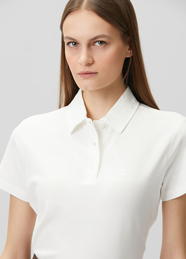 Beymen Club Beyaz Pike Polo T-shirt - 2