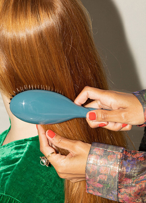 La Bonne Brosse Brosse Large N02 Bleu Encre Saç Fırçası - 2