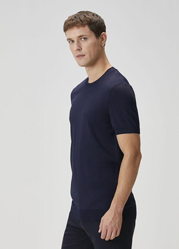 Beymen Club Lacivert Kısa Kollu Triko - 2