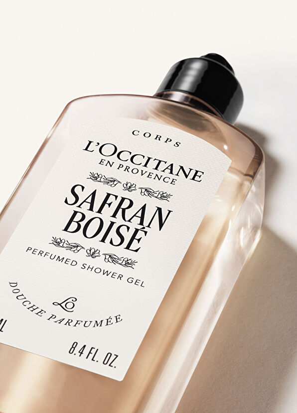 L'Occitane Saffron Boisé Woody and Amber Notes Perfumed Shower Gel 250 ml - 2