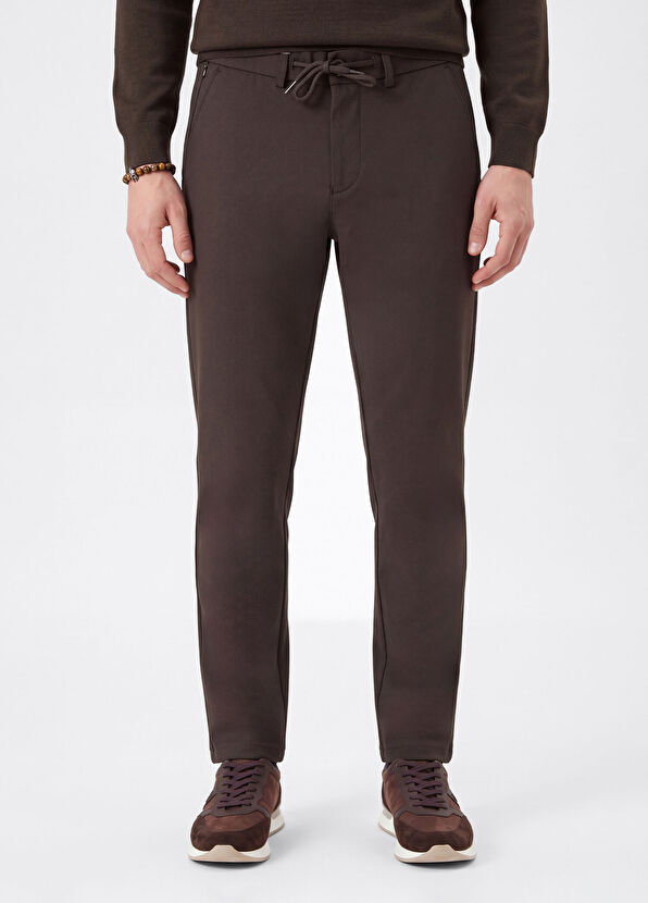 Beymen Club Khaki Slim-Fit Chino Casual Trousers - 2