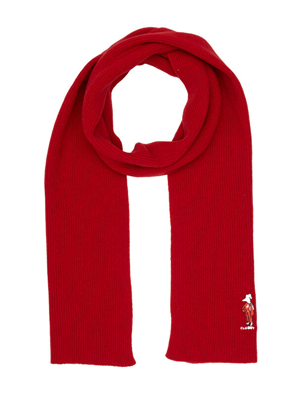 Beymen Club Clubby Red Women's Wool Scarf - 2