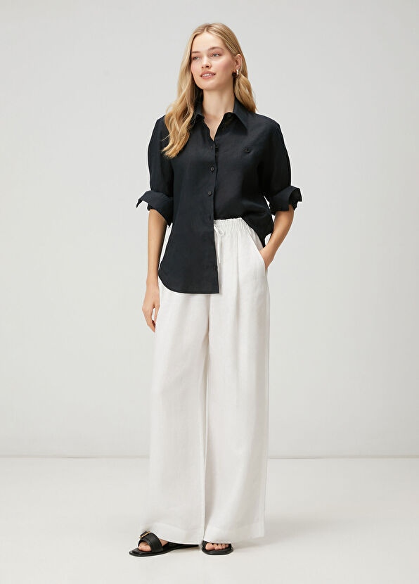 Beymen Club Siyah Keten Gömlek - 2