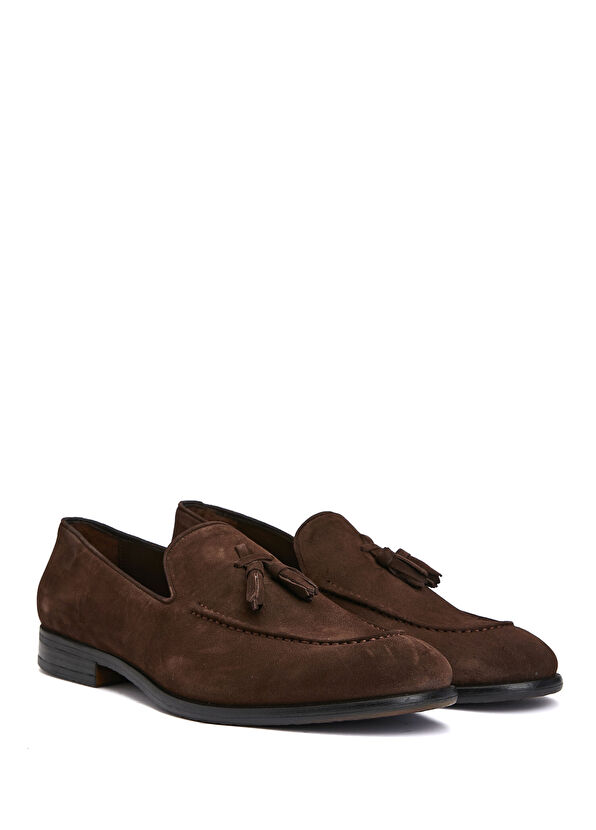 Beymen Club Brown Tassel Detailed Leather Loafer - 2