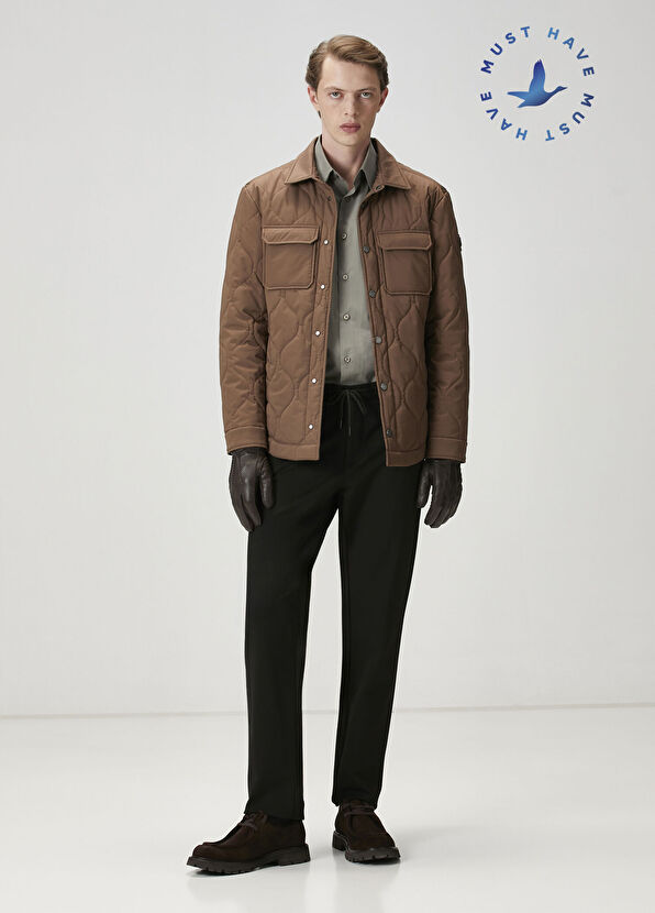 Beymen Club Siyah Beli Kordonlu Örme Chino Pantolon - 1