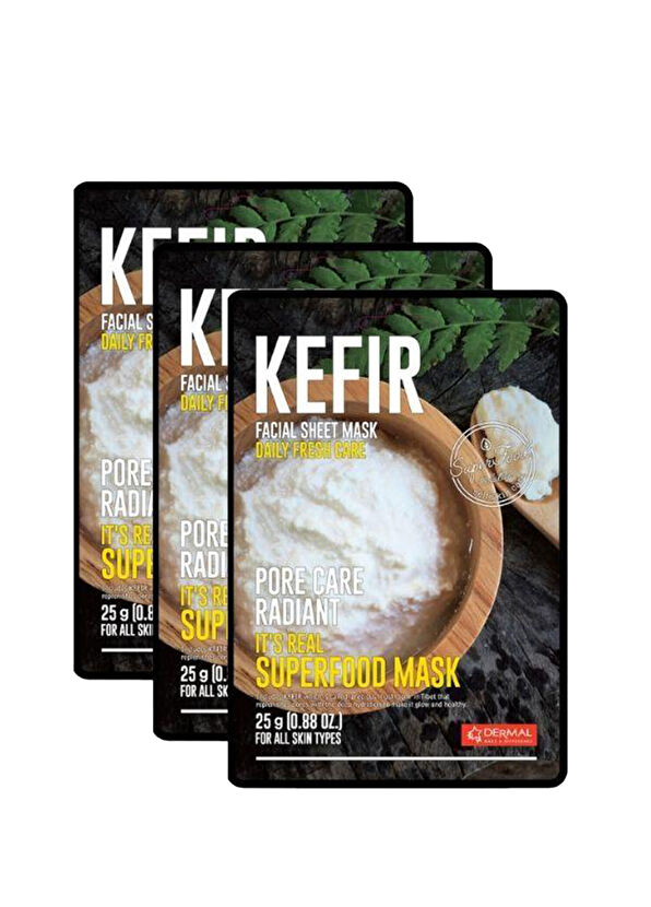 Dermal Pore Care and Revitalizing Kefir Mask Set of 3 25 gr - 1