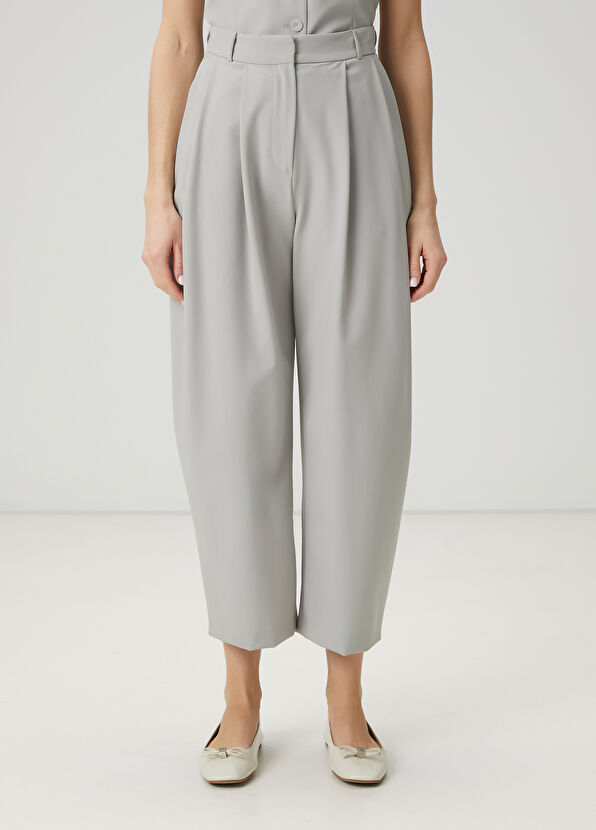 Beymen Club Aqua Green Pleated Pants - 3