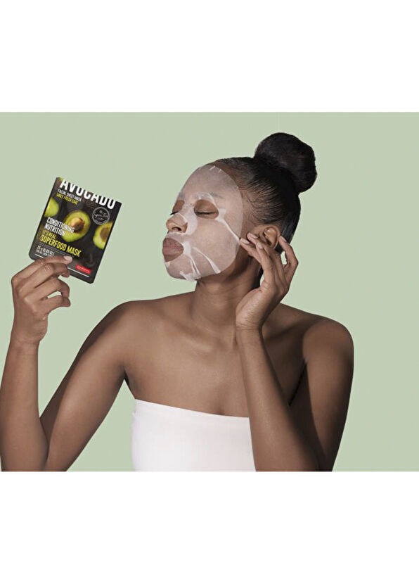 Dermal Avocado Organizer & Nourishing Avocado Face Mask 10 x 25 gr - 3