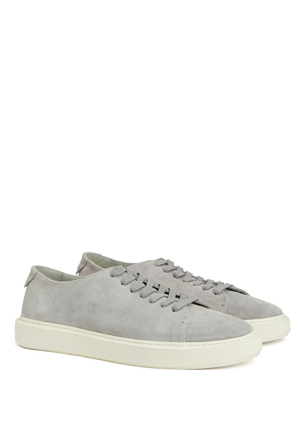 Beymen Club Grey Men's Suede Sneakers - 2