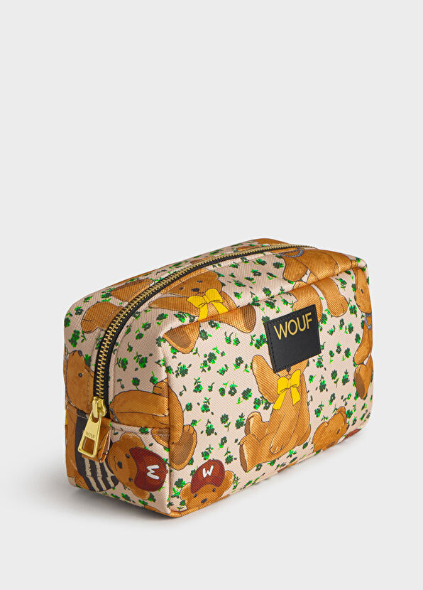 Wouf Cute Colorful Patterned Women's Makeup Bag - 2